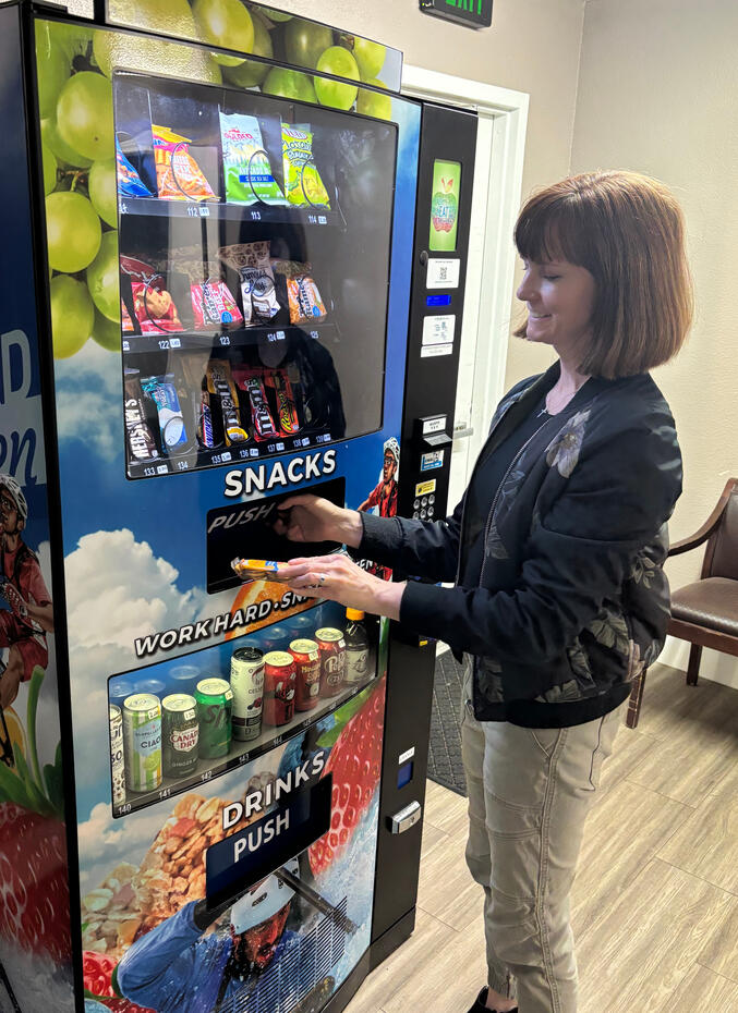 Convenient Snack Access